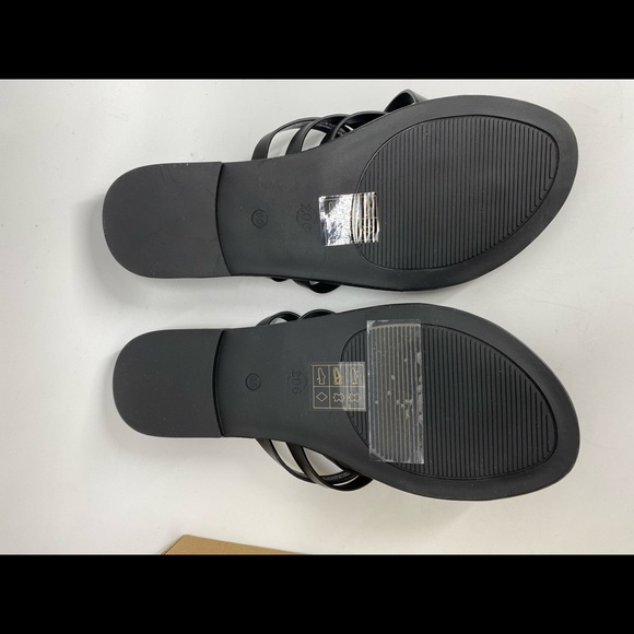 206 Collective Womens Solo Black Sandals Size 6.5 (1497850) NIB - Picture 4 of 9